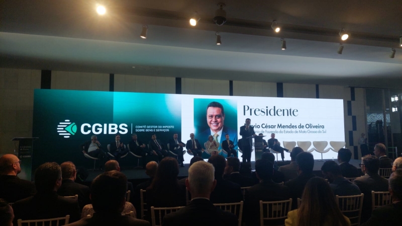 Sinop marca presença na posse do presidente do Comitê Gestor do IBS em Brasília