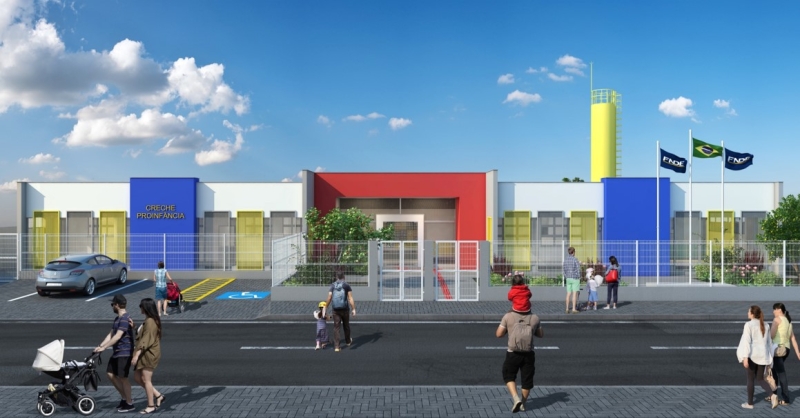 Prefeitura de Sinop dá ordem de serviço para construção da creche no Residencial Nico Baracat