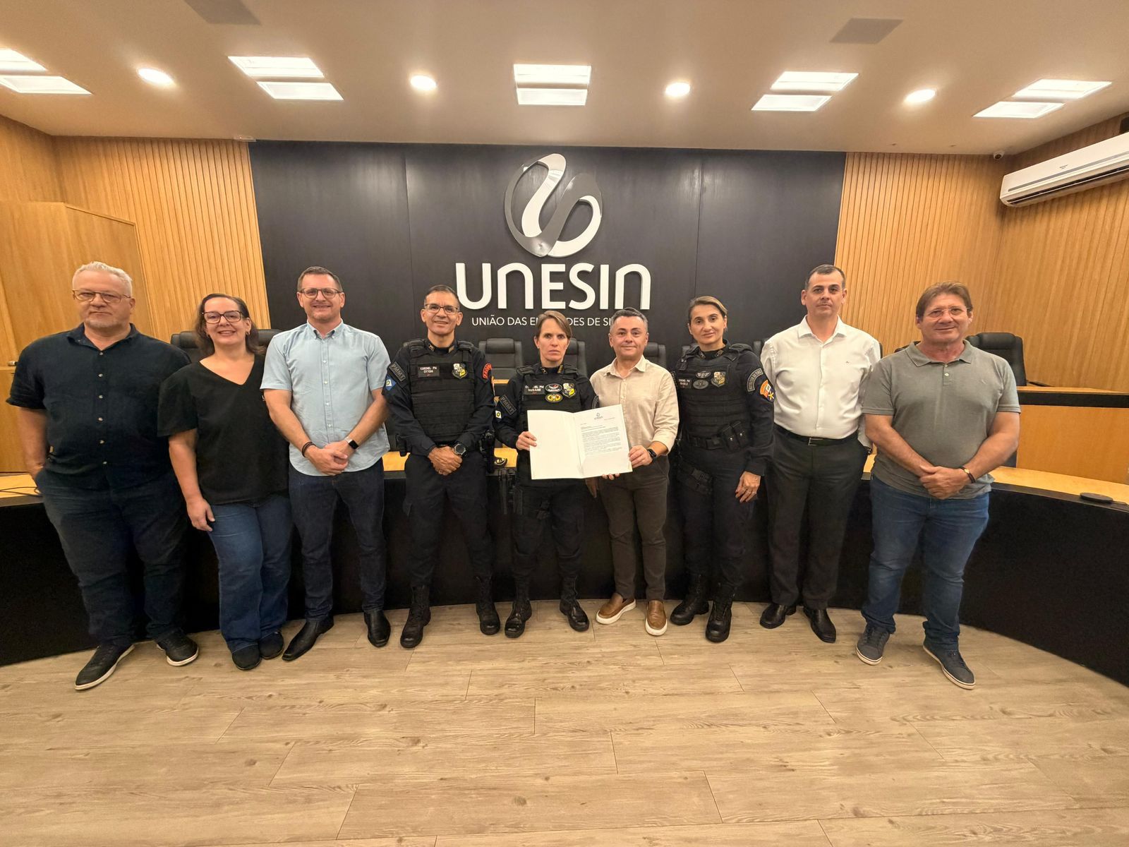 UNESIN entrega ofício à nova secretária de Segurança durante visita à Sinop