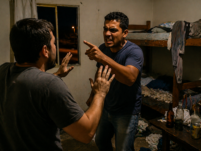 Sorriso: Funcionário sai vazado de alojamento após cobrar salário a patrão, reclamar da nojeira do local e ser ameaçado de morte; vou lhe matar dormindo