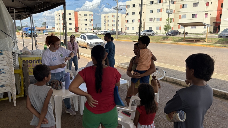 Prefeitura de Sinop aplica mais de 200 imunizantes em vacinação itinerante no Nico Baracat