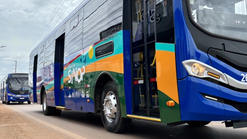 Novo transporte público coletivo de Sinop amplia opções de horários em todas as linhas