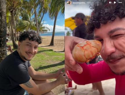 Cabeleireiro de VG morre após comer caranguejo na praia; família faz vakinha para trazer corpo
