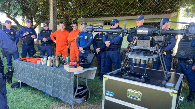 Guarda Civil Municipal participa de capacitação sobre tecnologias de armamentos não letais em Sinop