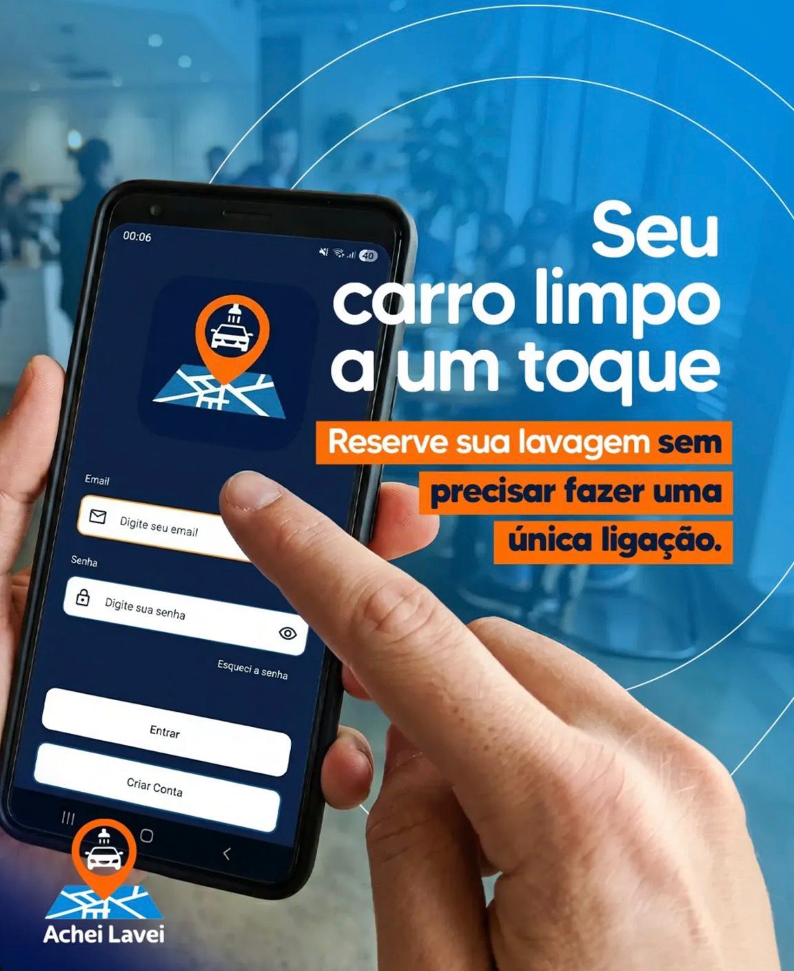 APP Achei Lavei chega a Sinop para facilitar busca por lavadores de carros