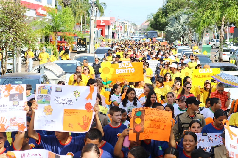 Maio Laranja mobiliza Sinop no combate ao abuso e à exploração sexual de crianças e adolescentes