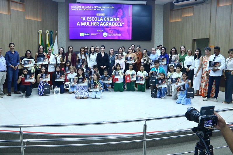 Concurso premia estudantes de Sinop por produções artísticas em defesa das mulheres