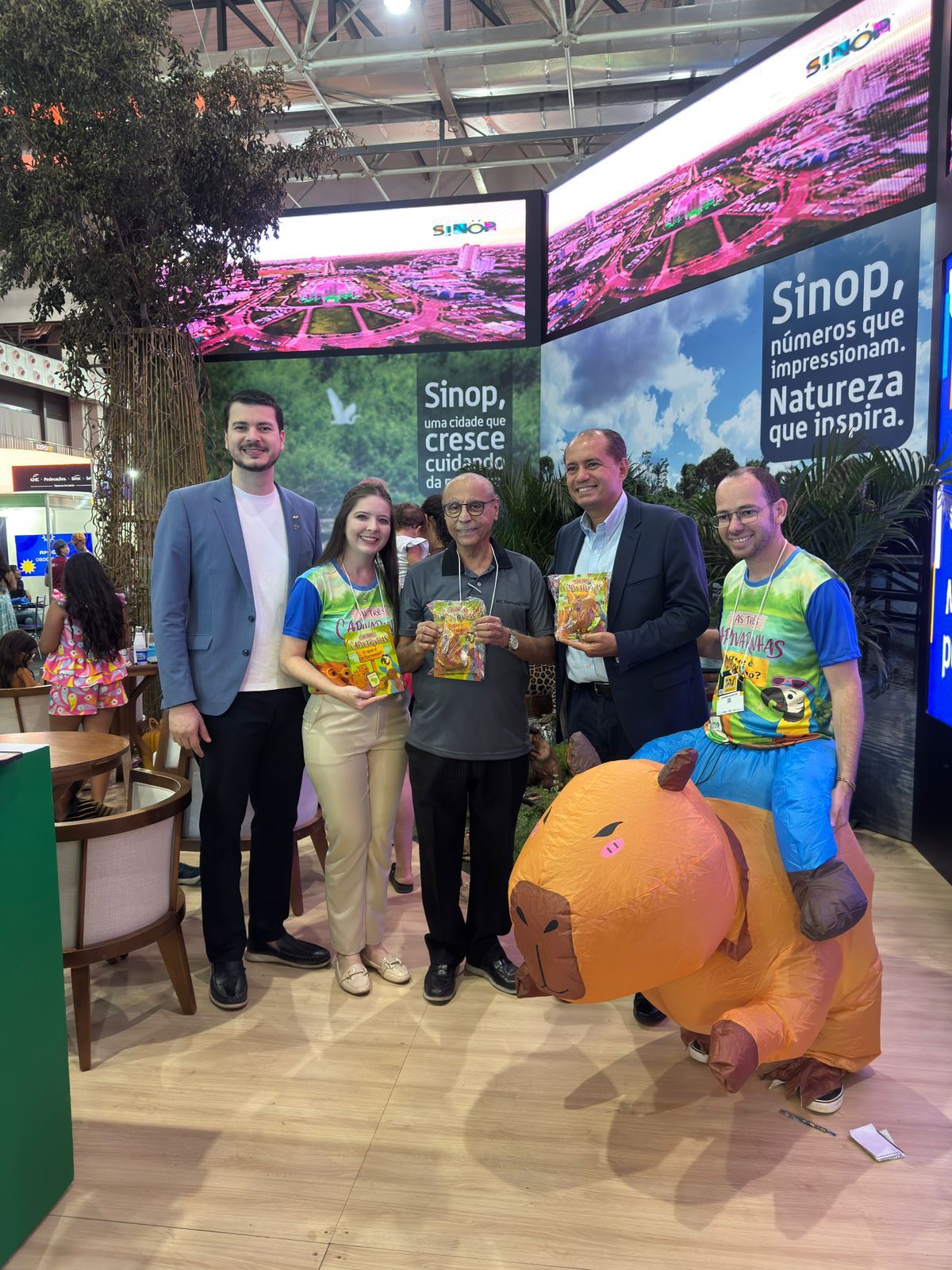 Sinop destaca turismo sustentável e lança livro infantil durante a FIT Pantanal