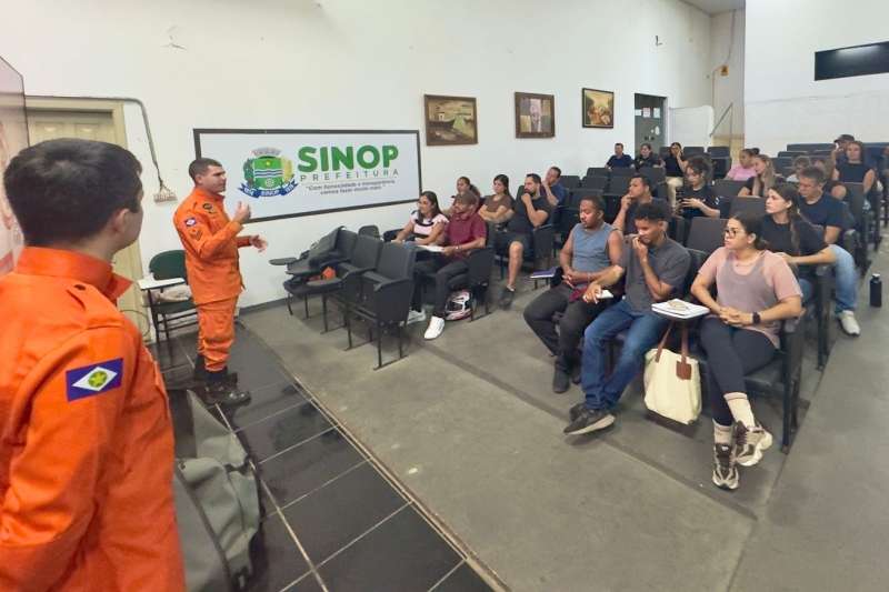 Prefeitura de Sinop e Governo de MT iniciam curso de socorrista para fortalecer segurança no turismo