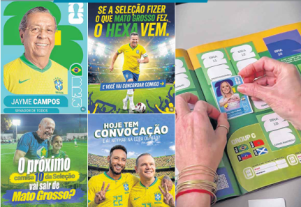Políticos pegam carona na Copa para se aproximar do eleitor