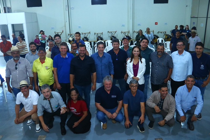 Prefeitura de Sinop entrega 35 equipamentos para fortalecer a agricultura familiar do município