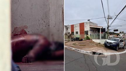 SINAIS DE DEGOLAMENTO:  Homem com tornozeleira é encontrado morto em casa abandonada
