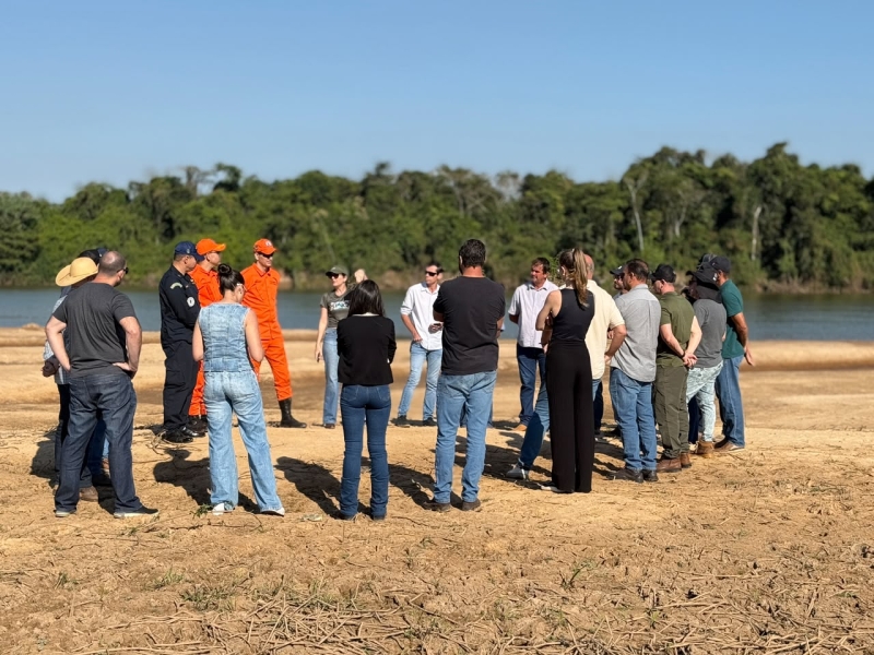 Prefeitura de Sinop realiza visita técnica na Praia do Cortado para planejamento do Festeja Sinop