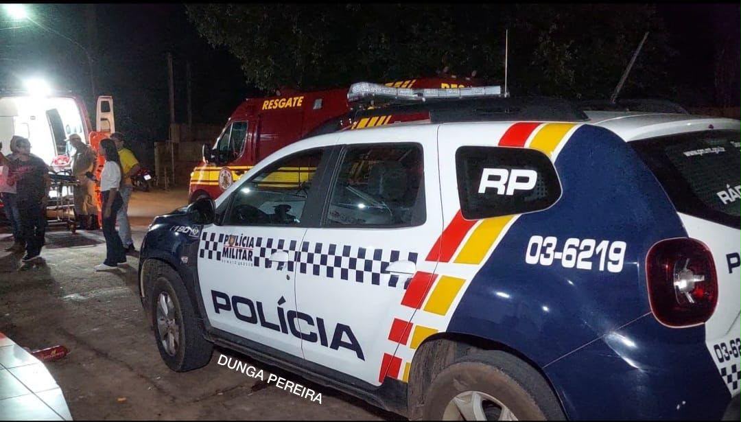 Filho mata pai com golpes de facão para defender a mãe