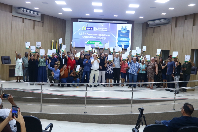 Votações Abertas: Sinop é o único município de MT finalista em prêmio nacional de habitação e regularização fundiária