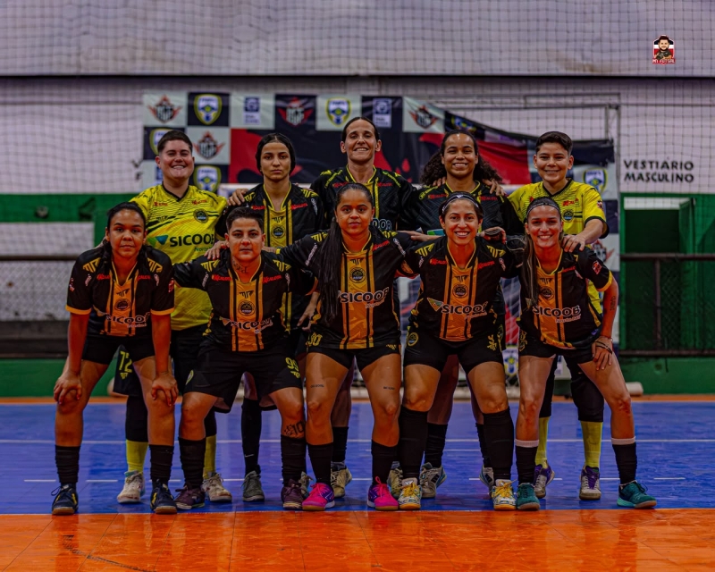 Sinop conquista segundo título consecutivo no estadual de futsal feminino adulto