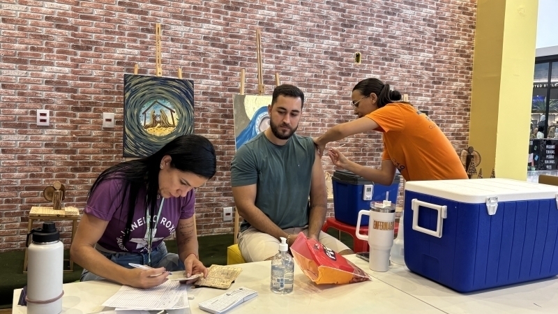 Prefeitura promove vacinação no Shopping Sinop neste sábado (22) e domingo (23)