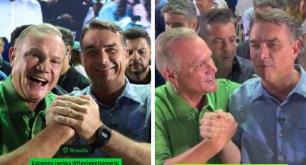 NESTA SEXTA  Fagundes fica fora de agenda oficial da campanha de Flávio Bolsonaro em Cuiabá