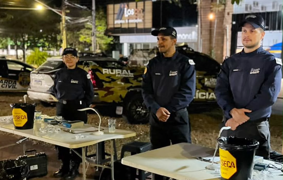 Blitz da Lei Seca em Sinop prende 26 por embriaguez e apreende 42 veículos