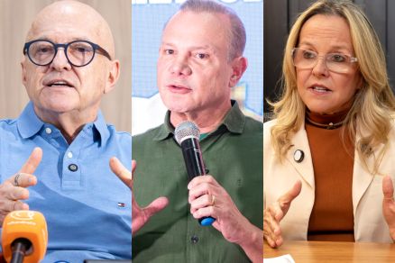 Pesquisa mostra Pivetta com 39%, WF, 35%; e Natasha tem 8,7%
