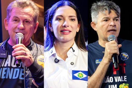 PARANÁ PESQUISAS:  Mendes tem 52,3%; Janaina, 33,7%; e José Medeiros 18,8%