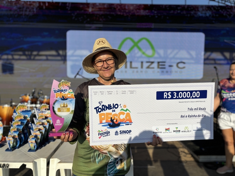 Festeja Sinop: 6ª edição do Torneio de Pesca Esportiva com Iscas Artificiais terá mais de R$ 100 mil em premiações