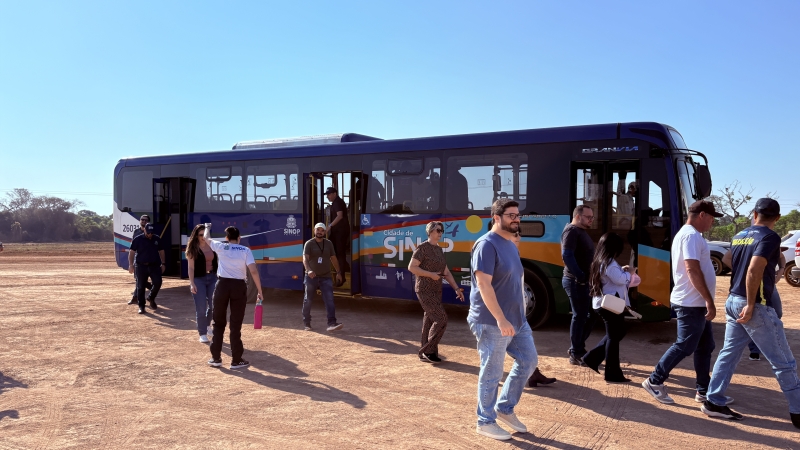 Prefeitura anuncia ônibus gratuitos para a Praia do Cortado durante o Festeja Sinop