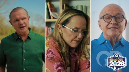 DISPUTA AO GOVERNO:  Candidatos mantêm discursos dos primeiro programas na TV