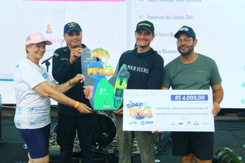 Festeja Sinop: 6ª edição do Torneio de Pesca Esportiva premia categoria caiaque na Praia do Cortado