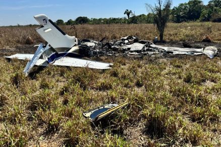 QUEDA DE AVIÃO EM MT: Dois passageiros seriam do Paraguai; FAB descarta investigar acidente