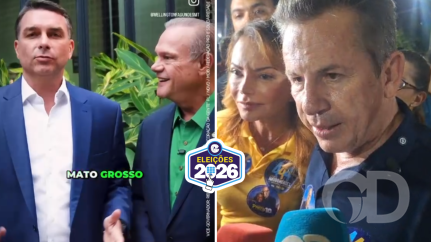 FORA DOS TRILHOS:  Mendes rebate fala de Flávio Bolsonaro; foi induzido a um contexto que não representa MT