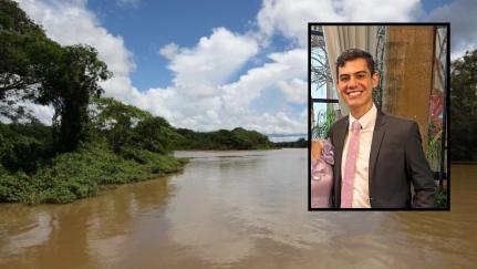 Corpo de estudante de odontologia de Sinop que se afogou em rio no Médio Norte é Localizado