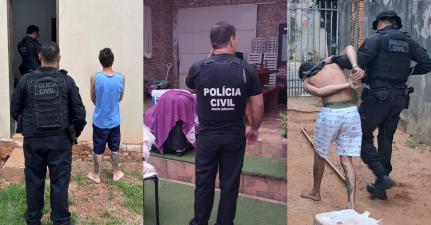 8 PRISÕES:  Operação mira facção que treinava grupo armado e traficava drogas em Mato Grosso