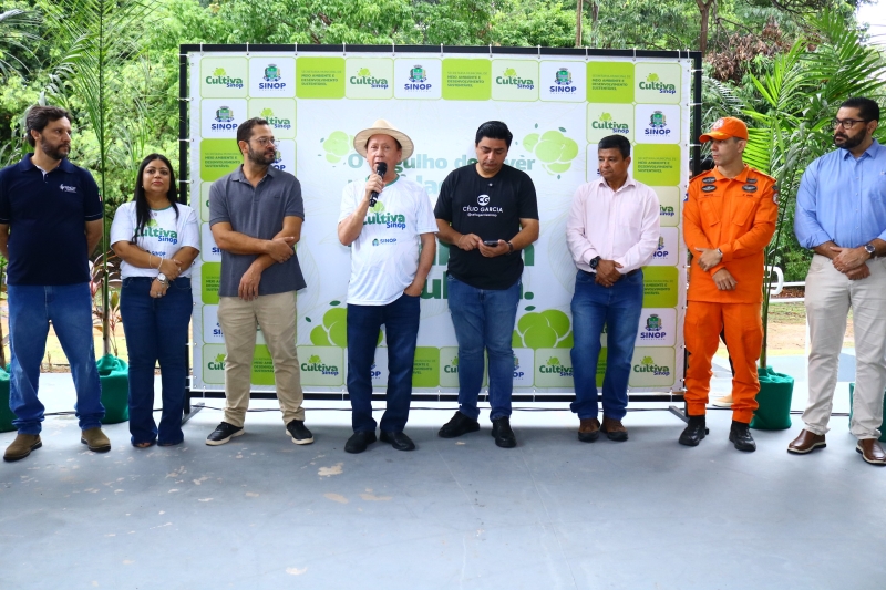 Cultiva Sinop incentiva moradores a plantar árvores e o compromisso coletivo com a sustentabilidade