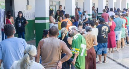 Eleitores de todo o Estado renovam ânimo para votar