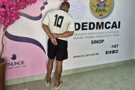 SINOP: Polícia Civil prende homem investigado por abusar sexualmente de ex-enteado