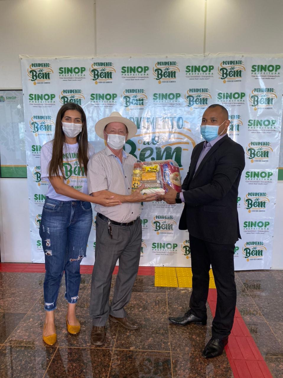 Assistência Social inicia distribuição dos alimentos arrecadados com o Movimento do Bem