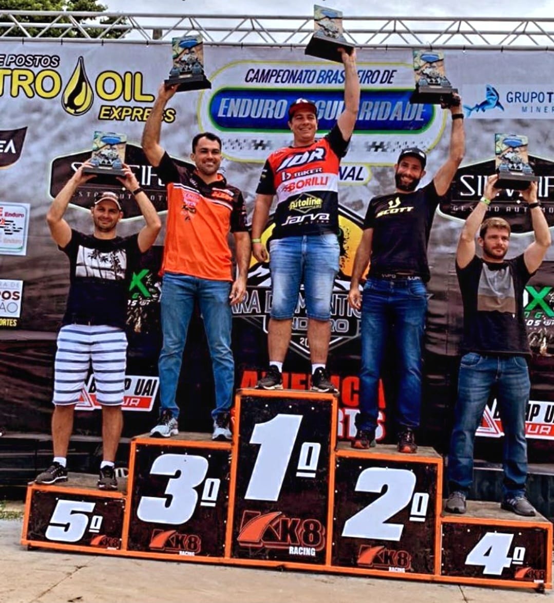 Piloto de Sorriso conquista o título do brasileiro de Enduro em SP