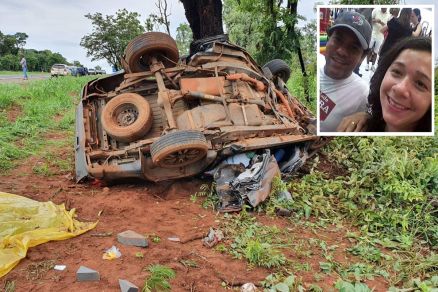Casal de médicos de MT e filho morrem em acidente em GO