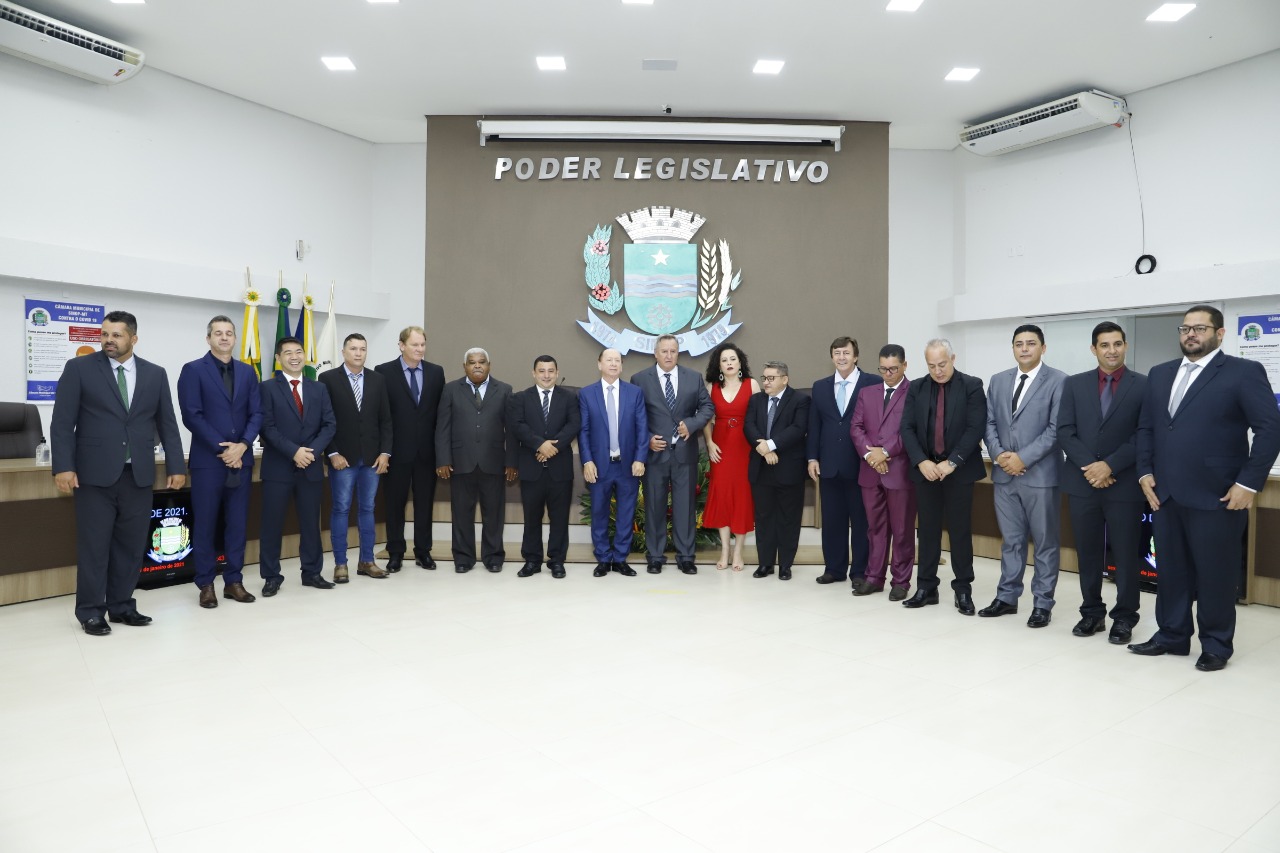 A chapa Sinop em 1º Lugar Foi eleita para o Biénio 2021 e 2022 na  Câmara Municipal de Sinop