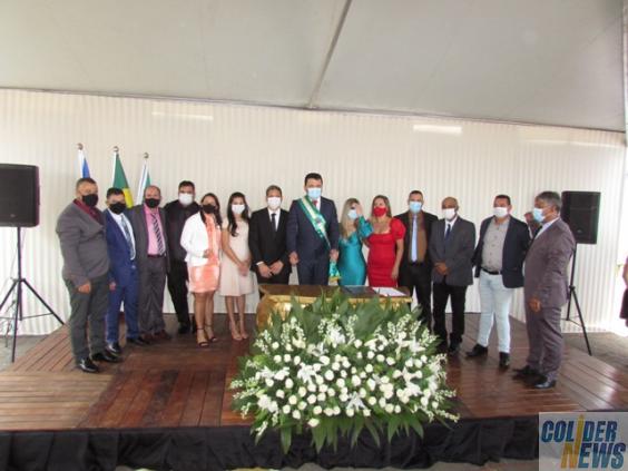 Hoje o prefeito mais jovem da história da cidade De Colíder  Tomou posse 