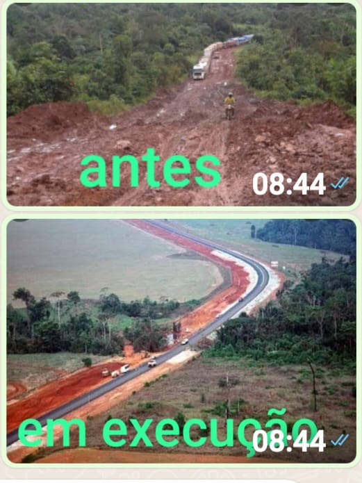Com Recurso Do Deputado Federal Juarez Costa MT 220 Já Esta  Quase Todo Pavimentado, Faltando Apenas 6 Kms 