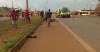 Sinop: Acidente próximo ao Alto da Glória deixa um homem morto