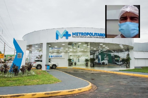 Filho denuncia que corpo da mãe vítima de Covid-19 foi trocado no Hospital Metropolitano; SES nega